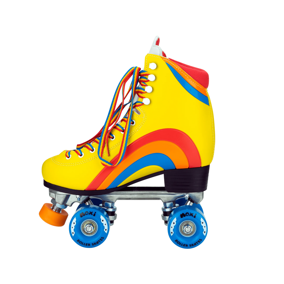 Moxi Rainbow Rider Roller Skates - Sunshine Yellow