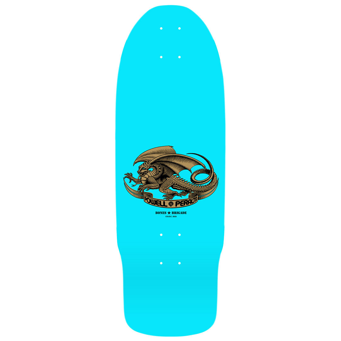 Powell Peralta Bones Brigade Caballero 15th Series Deck - Sky Blue