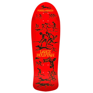 Powell Peralta Bones Brigade Mountain 15th Series Deck - Red