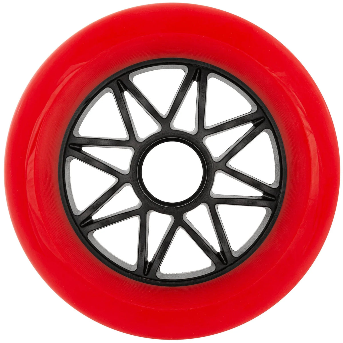 UC Raw Inline Wheels 80mm 85a Red 4 Pack