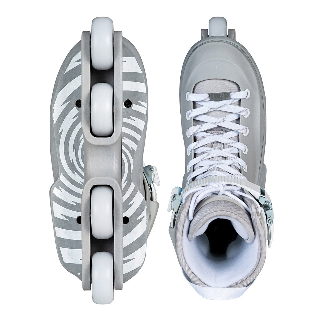 Mesmer Throne Team II Skates - Grey Inline Aggressive Skates