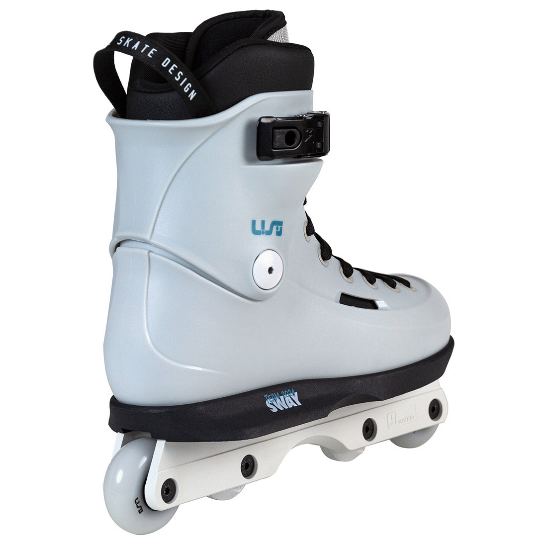 USD Sway 58 XXIV Skate - Grey/Black Inline Aggressive Skates