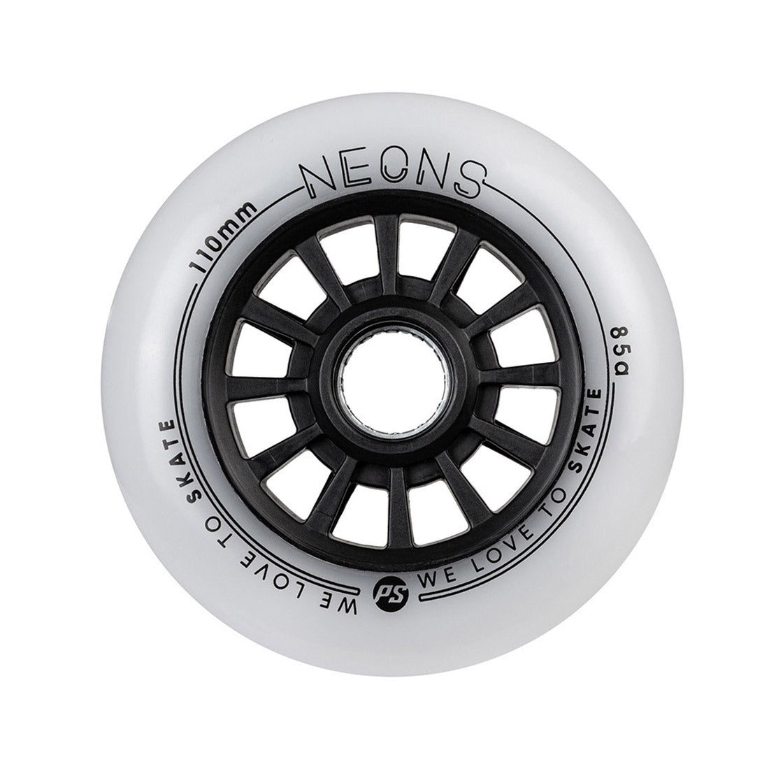 Powerslide Neons LED Inline Wheels 110mm/85a 3pk