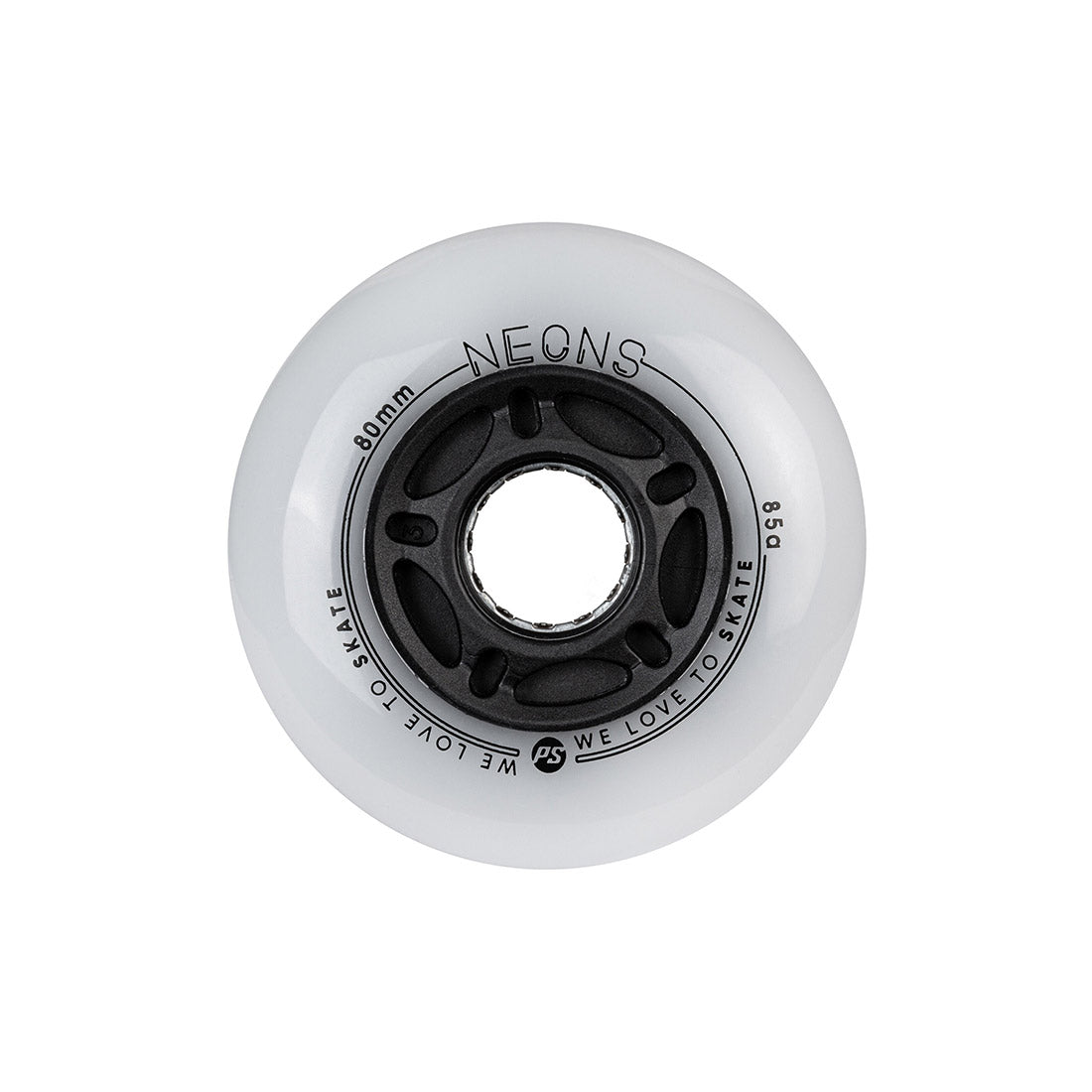 Powerslide Neons LED Inline Wheels 80mm/85a 4pk