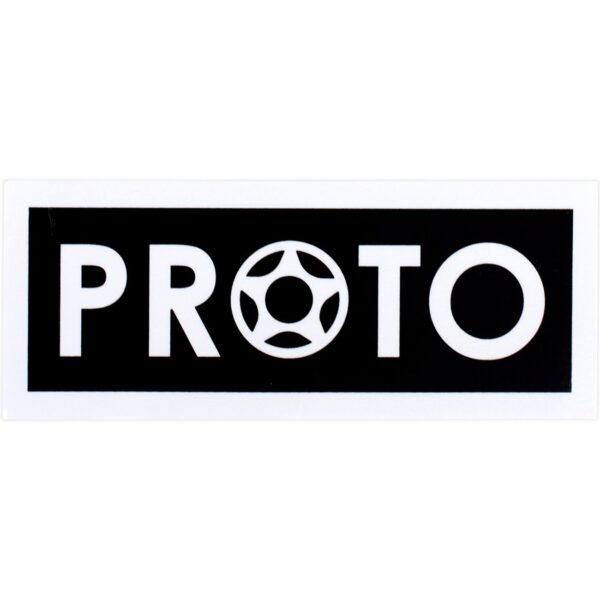 Proto Rectangle Sticker - Small - Skate Society