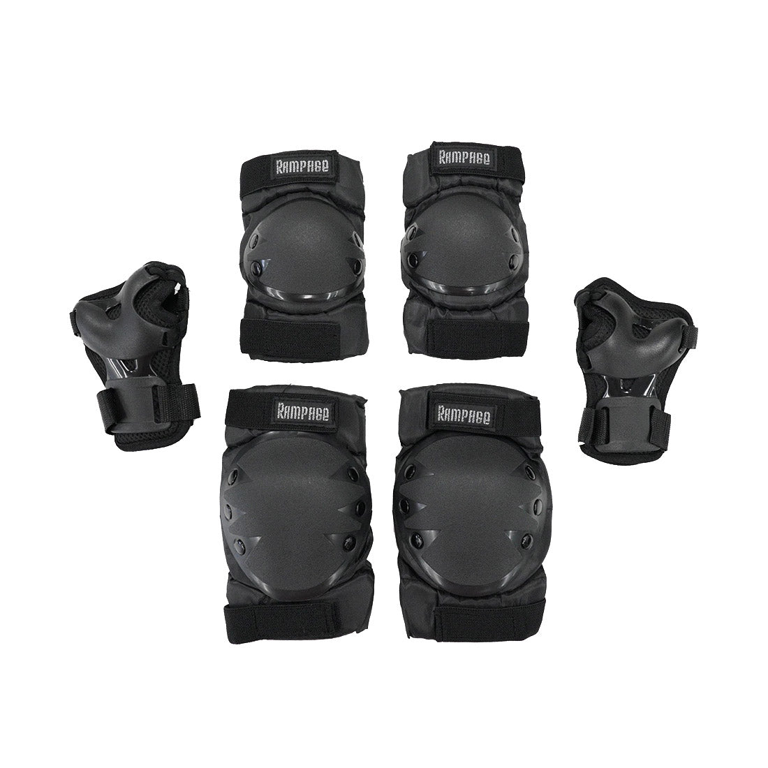 Rampage Protective Tripack - Black