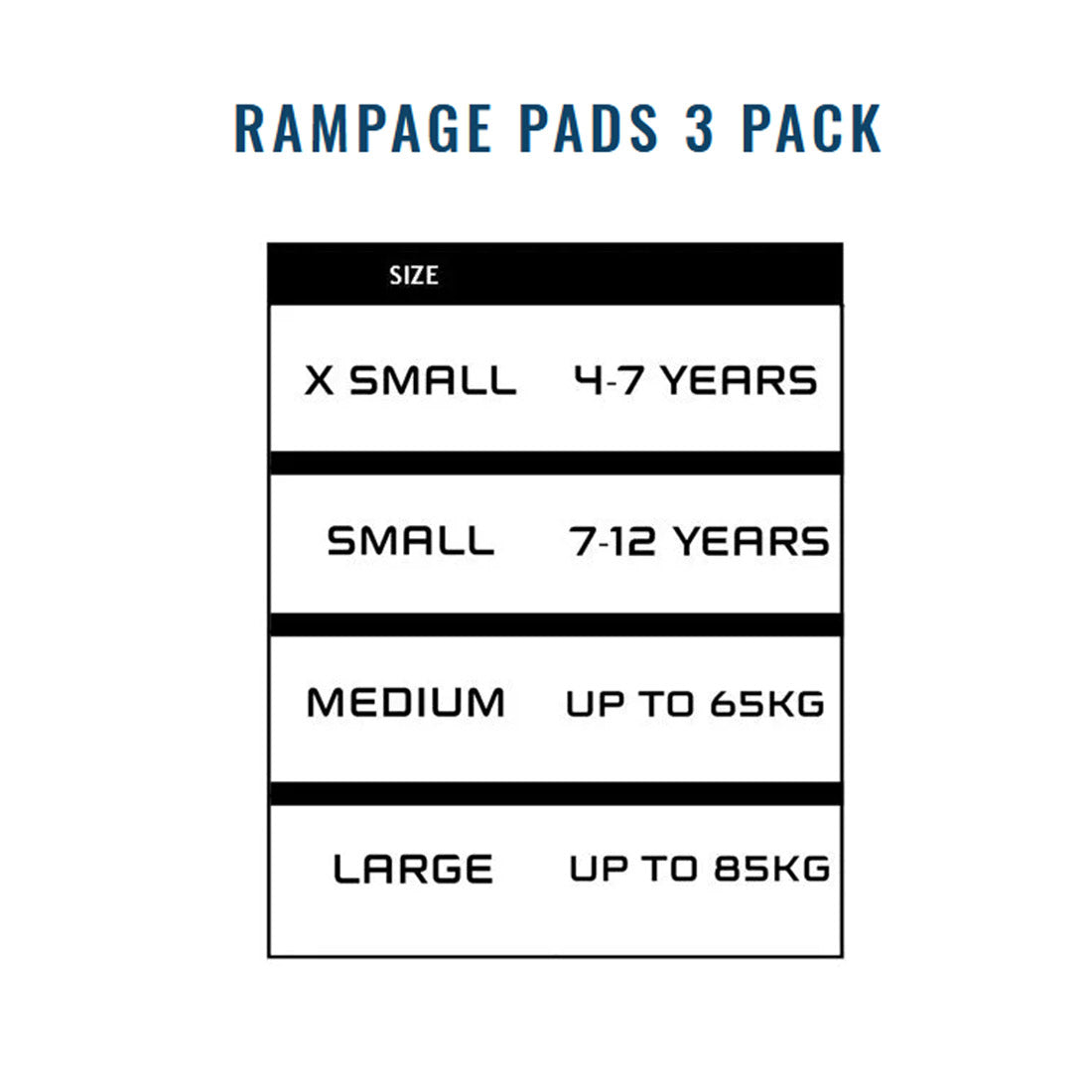 Rampage Protective Tripack - Purple