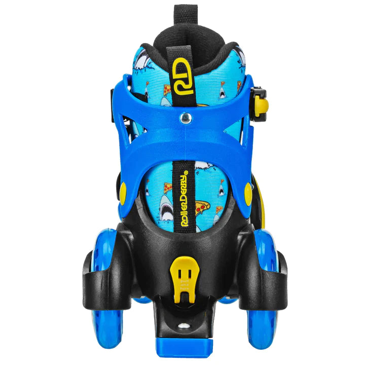 RDS Fun Roll Adjustable Skates - Pizza Shark