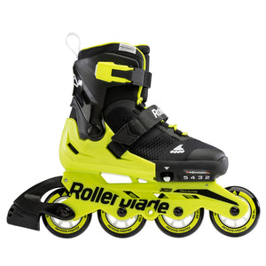 Rollerblade Microblade Adj Inline Skates Black/Yellow