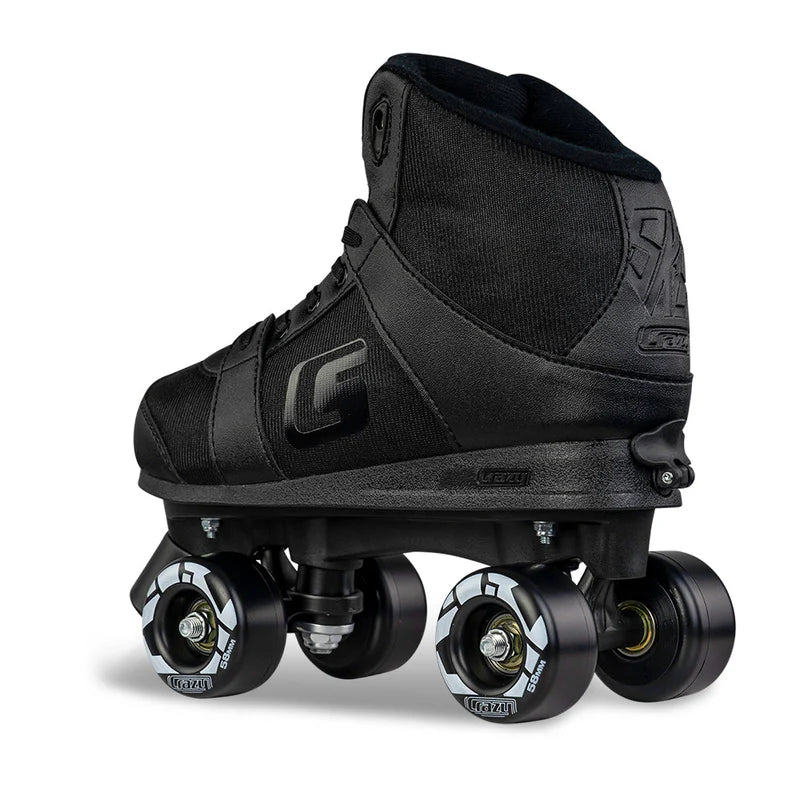 Crazy Sk8 Roller Skates Black
