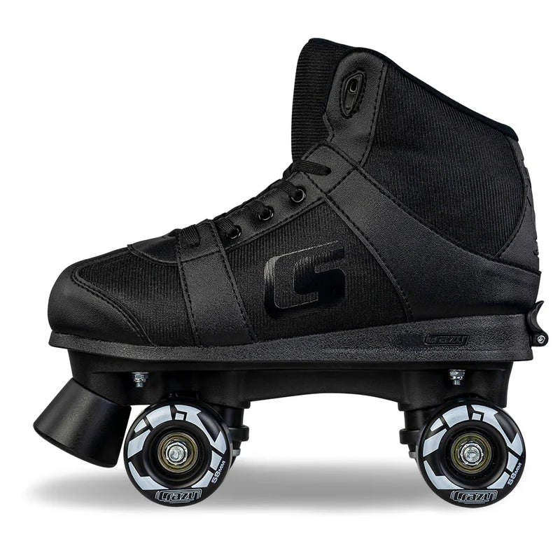 Crazy Sk8 Roller Skates Black