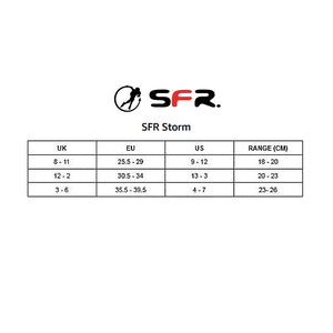 SFR Storm V Quad Roller Skates Flower