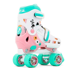 SFR Storm V Quad Roller Skates Flower