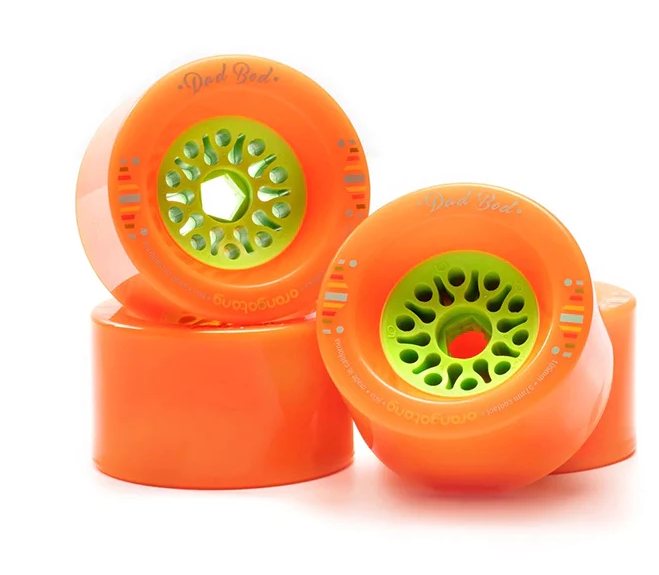 Orangatang Dad Bod Wheels 80A 105mm 4 Pack - Skate Society