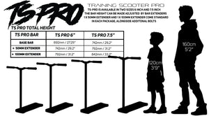 Envy TS Pro Trampoline Scooter - Black