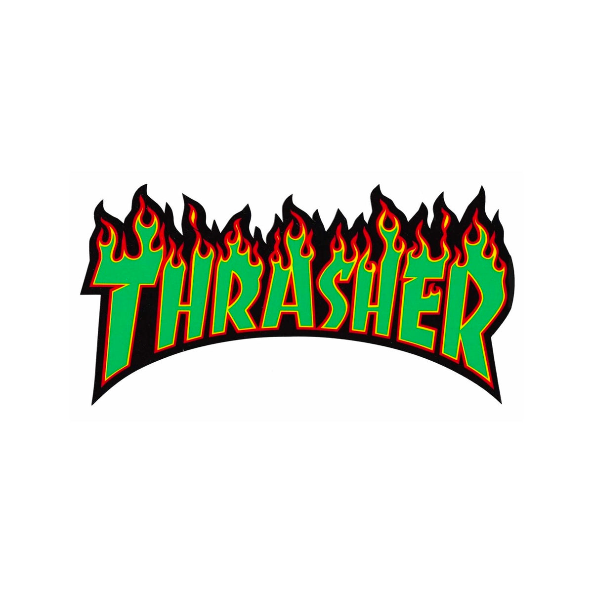 Thrasher Flame Sticker - XL