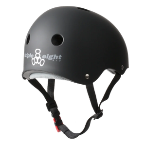 Triple 8 The Certified Helmet SS Black Rubber