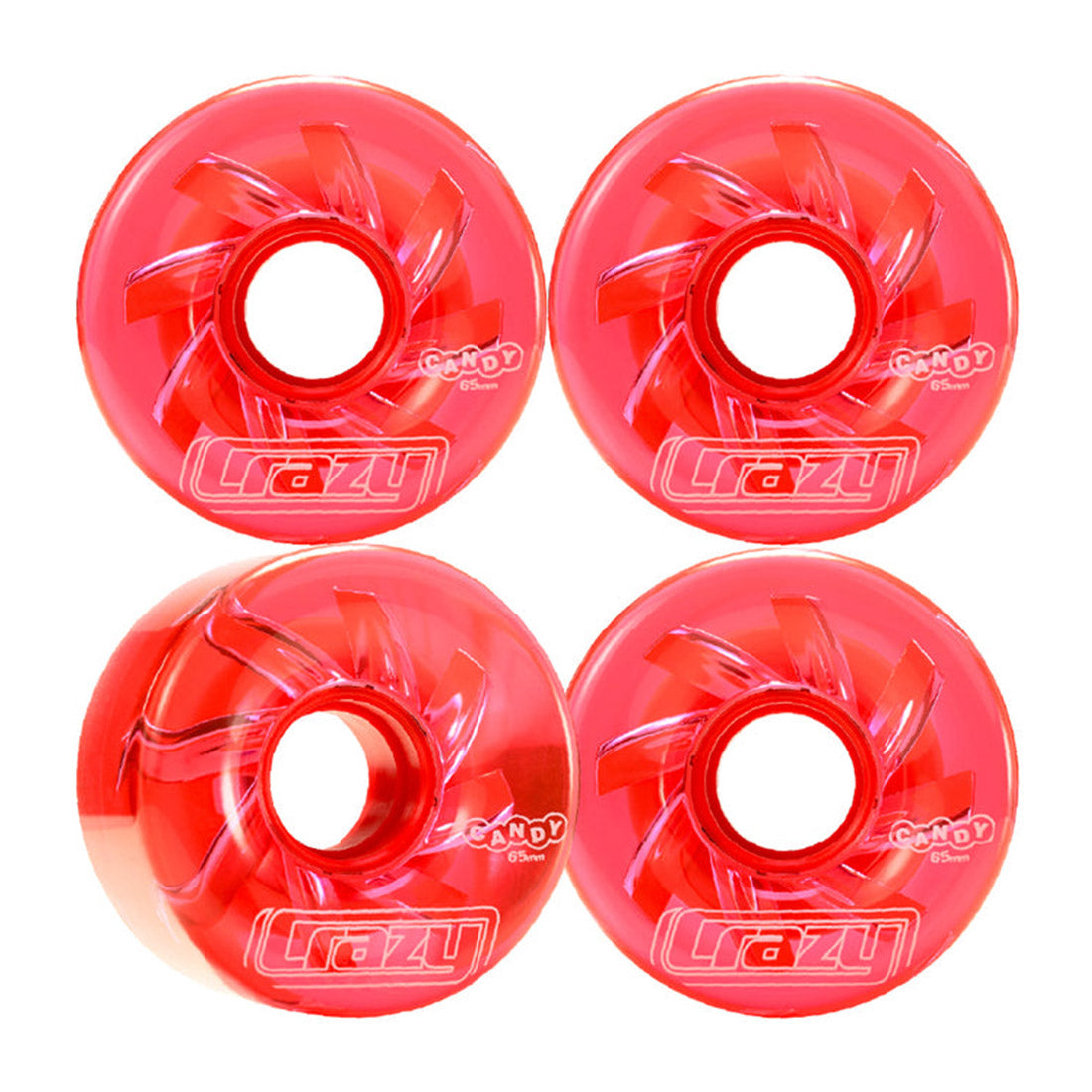 Crazy Wheel Candy 65mm 78a Wheels 4pk
