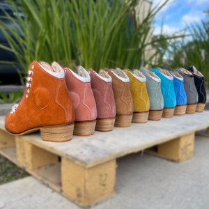 WIFA Street Suede Boots Orange
