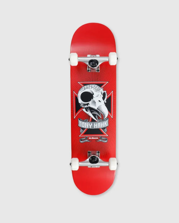 Birdhouse Level 1 Skull Complete Red 8.0"