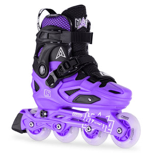 Crazy Inline Skate Blade Size Adjustable Black-Purple