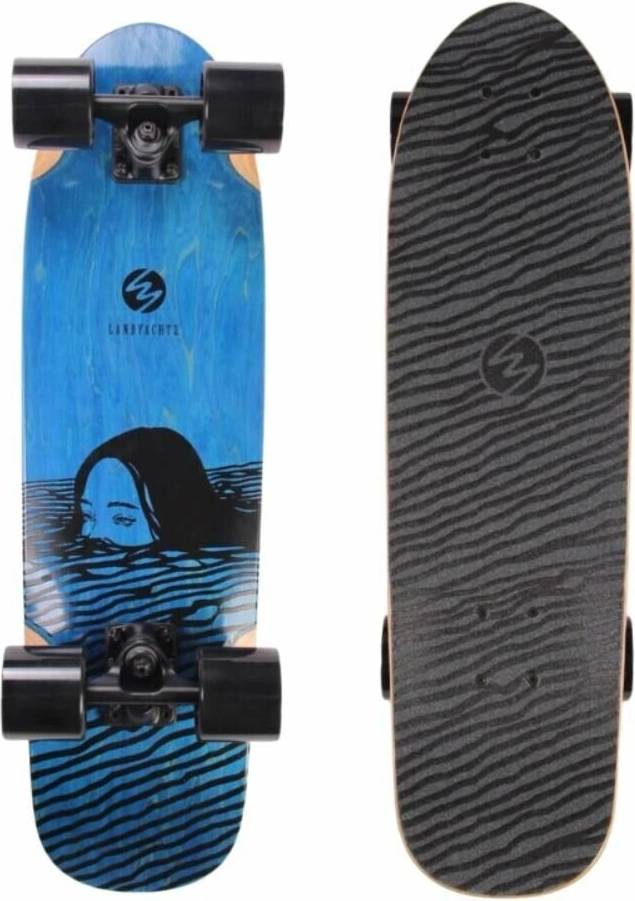 Landyachtz Dinghy Classic Fender Skateboard | Midnight Dip 28.5"