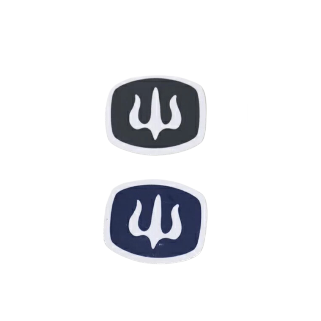 Carver Badge Logo Sticker - Med