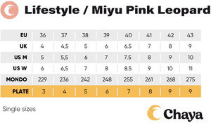 Chaya Miyu Pink Leopard Outdoor Rollerskates