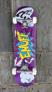 Enuff POW II Mini 7.25" Skateboard Complete