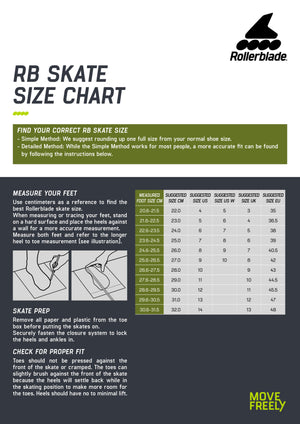 Rollerblade RB 80 Men's Inline Skate - Black/Red