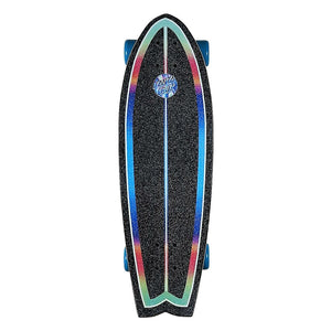 Santa Cruz Skateboard Iridescent Dot Shark Cruzer 27.7"