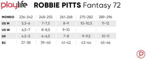 Poweslide Robbie Pitts Fantasy 72 Inline Skates Agressive