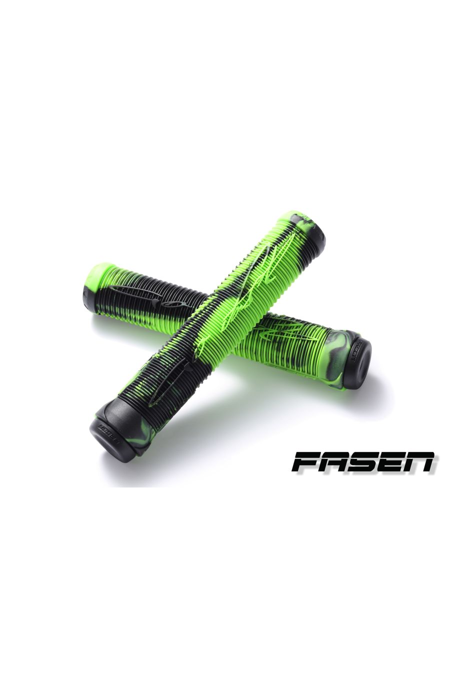 Fasen V2 Hand Grips - Green/Black