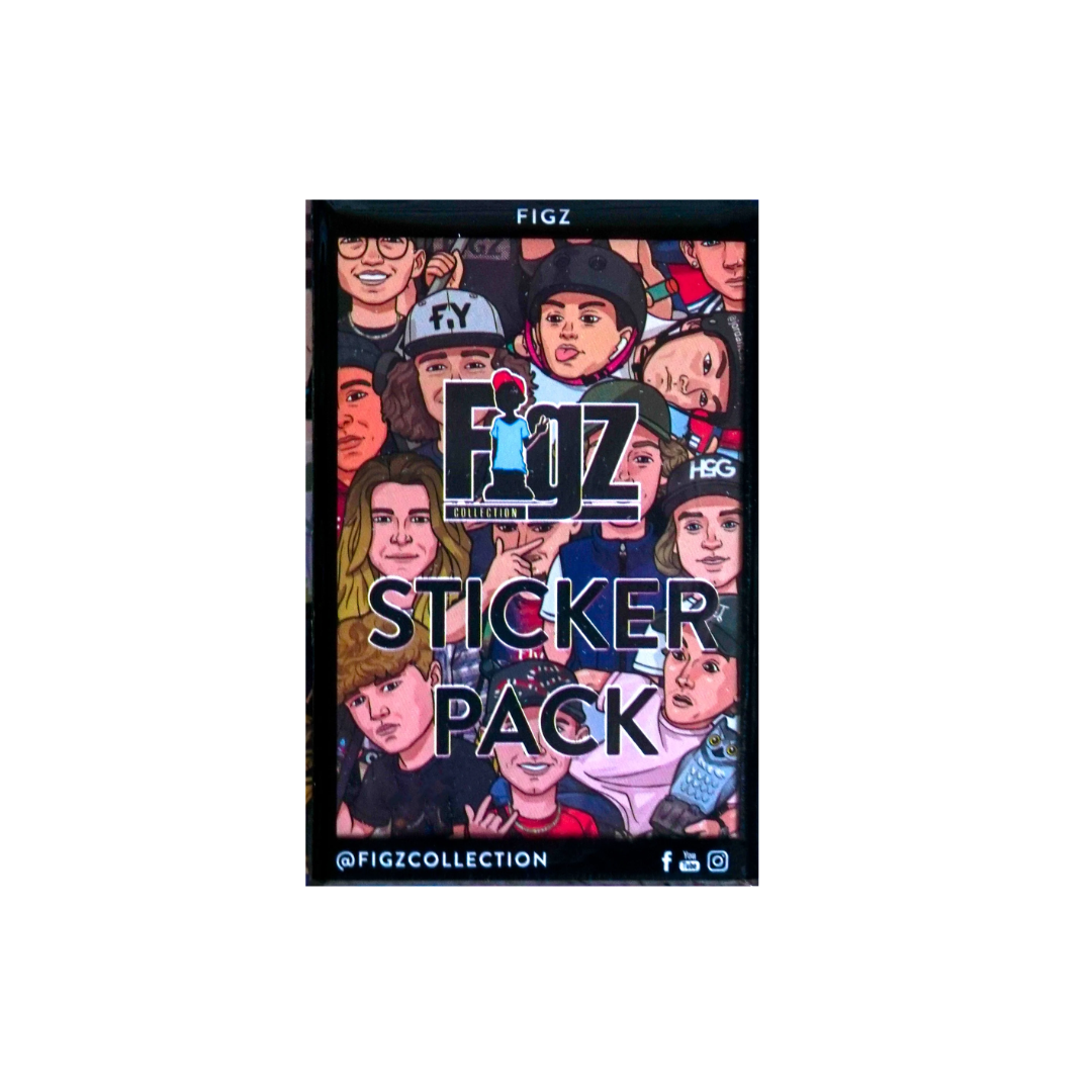 Figz Scoot Sticker Pack - Assorted