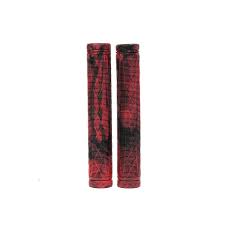 Root Industries Fractal Grips - Red-black