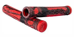 Root Industries Fractal Grips - Red-black