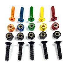 Enjoi Colourful Little Buddies Phillips Bolts 1"