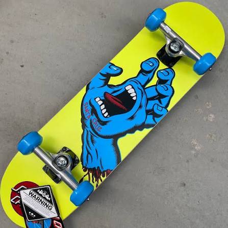 Santa Cruz Screaming Hand Mini 7.75" Complete Skateboard