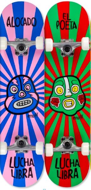 Enuff Lucha Libre 7.75" Skateboard Complete