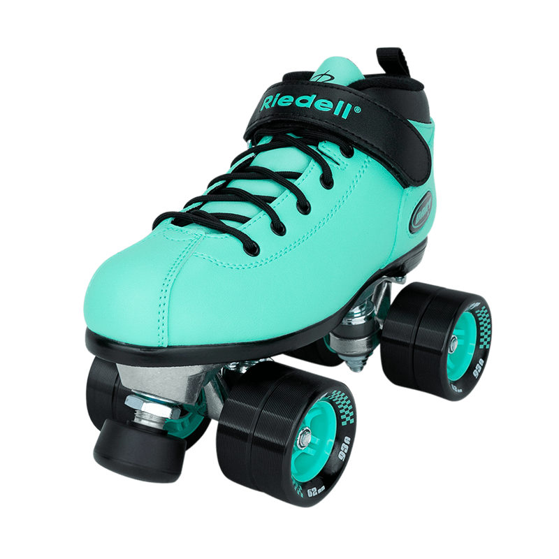 Riedell Dart Skate Arctic Mint Derby Rollerskates