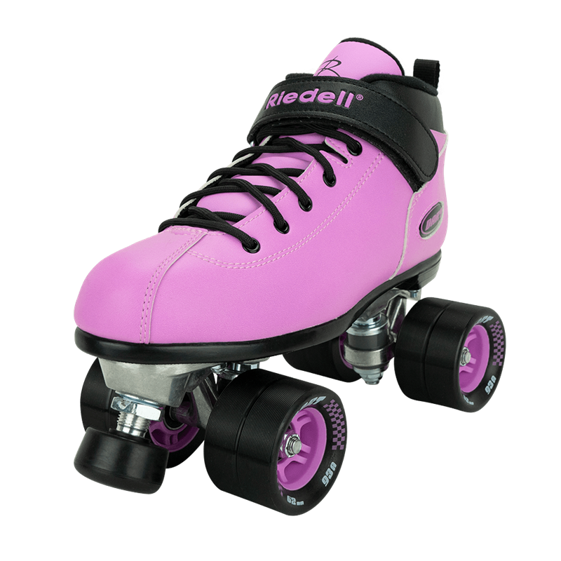 Riedell Dart Skate Vivid Violet Derby Roller Skates