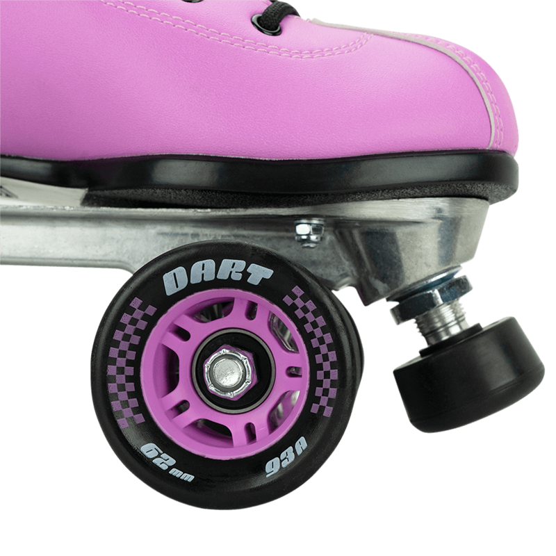 Riedell Dart Skate Vivid Violet Derby Roller Skates