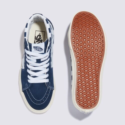 Vans SK8 HI - Checkerboard Dress Blues/True Navy