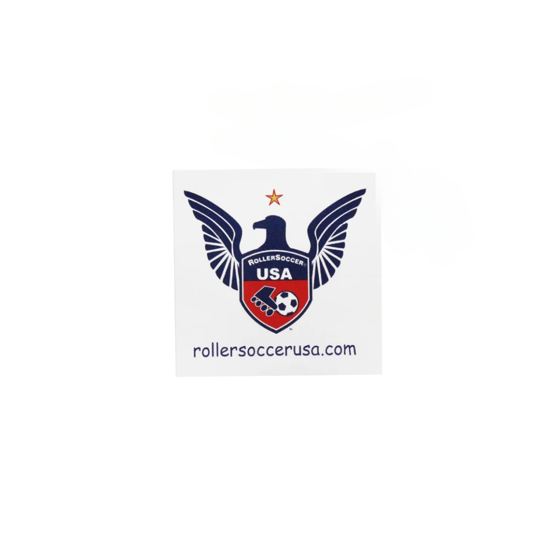 Roller Soccer USA Logo CE Sticker