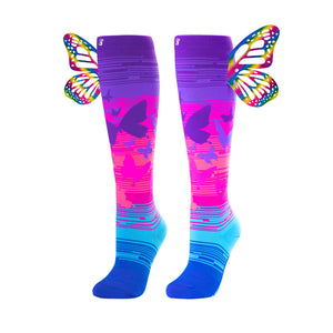 Crazy Skates Butterfly Socks