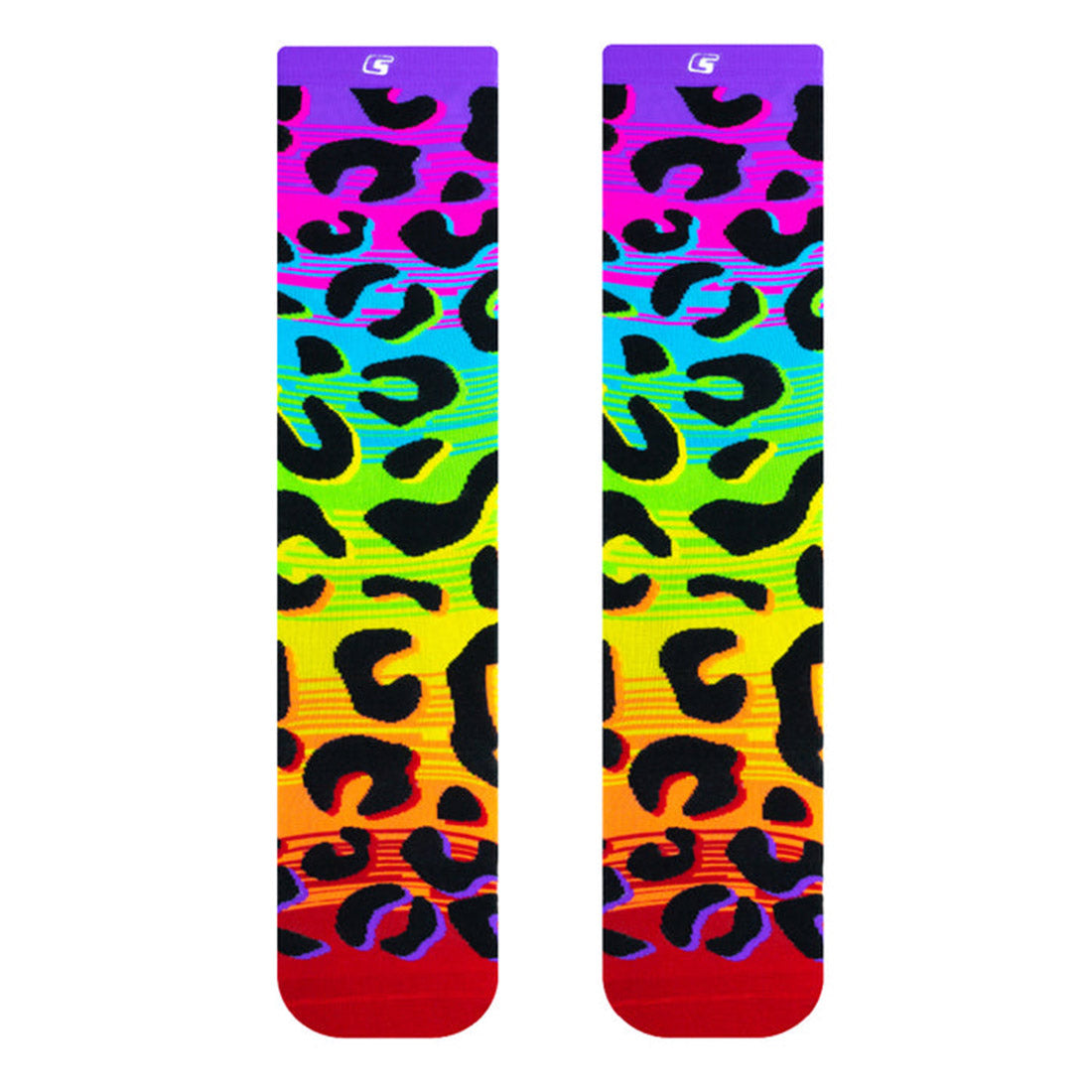 Crazy Skates Leopard Socks