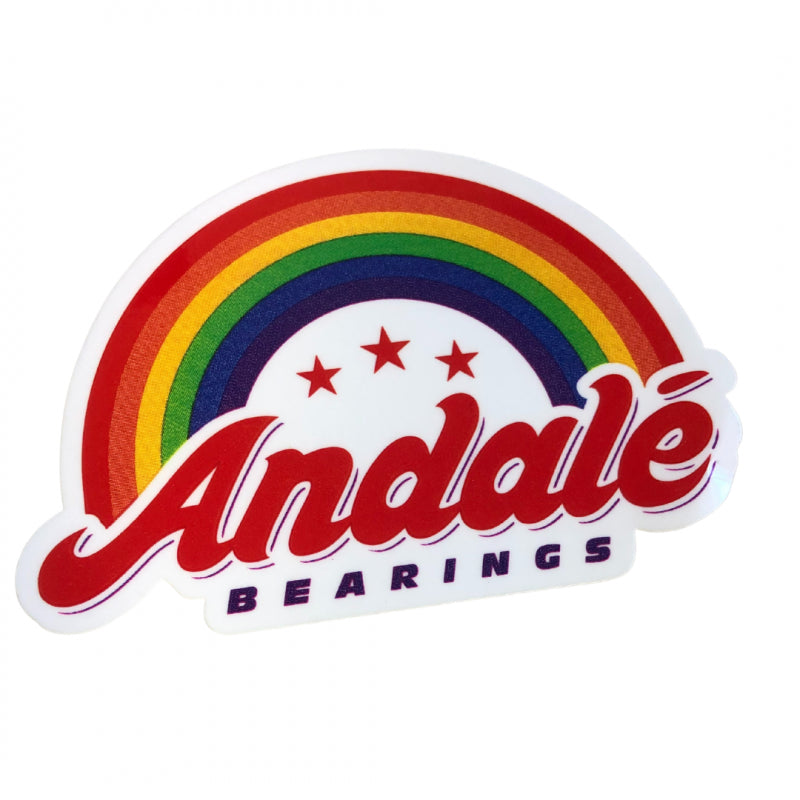 Andalé Rainbow Sticker Skate Society