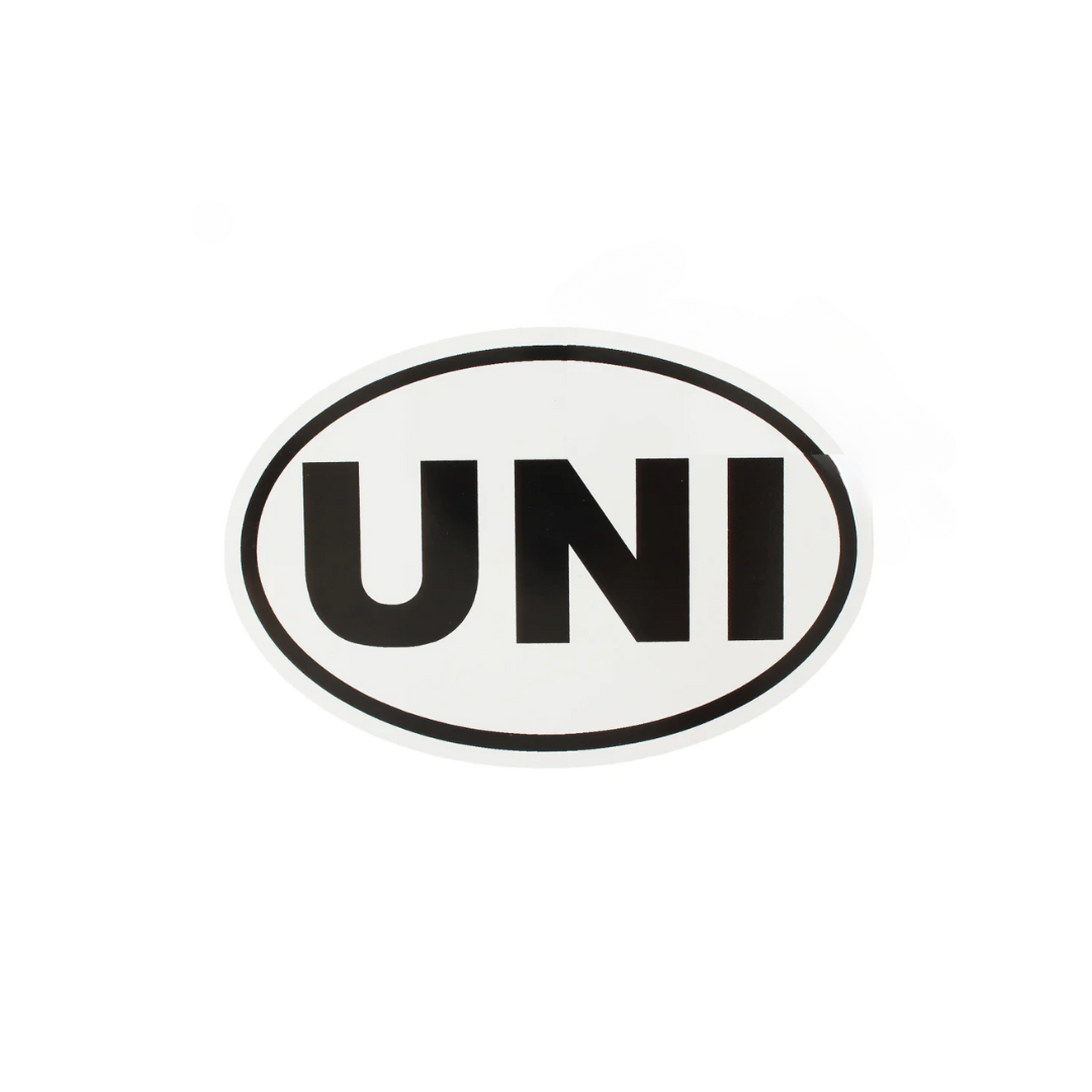 UDC Uni Logo Bumper Sticker