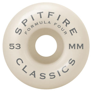 Spitfire F4 Classic Skateboard Wheels 53mm 99A