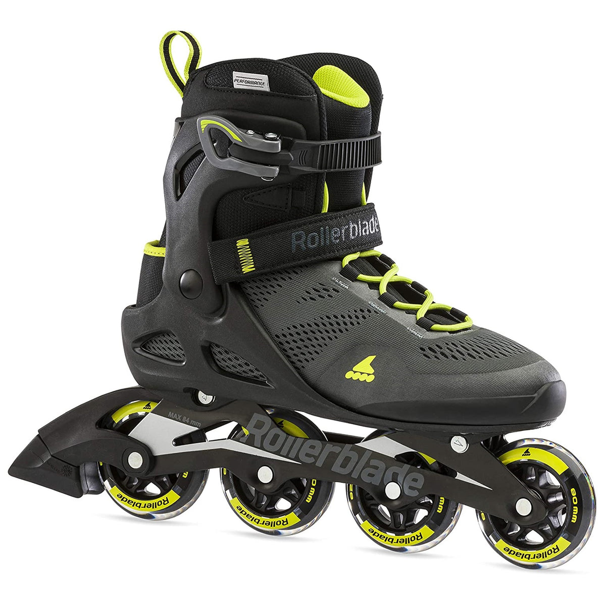 Rollerblade Macroblade 80 Inline Skates Black/Lime